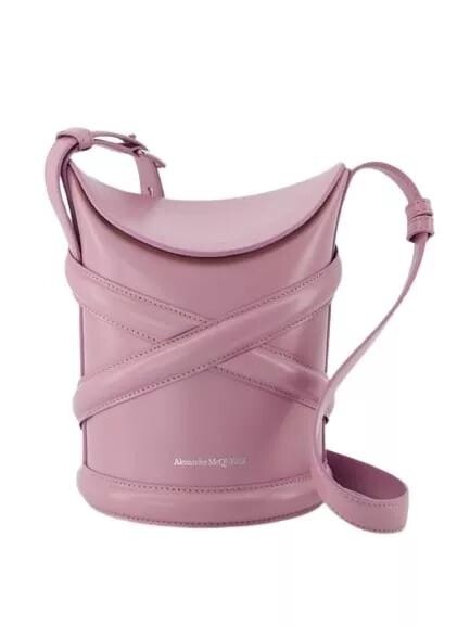 

Сумка хобо the curve антик кожа Alexander Mcqueen, розовый