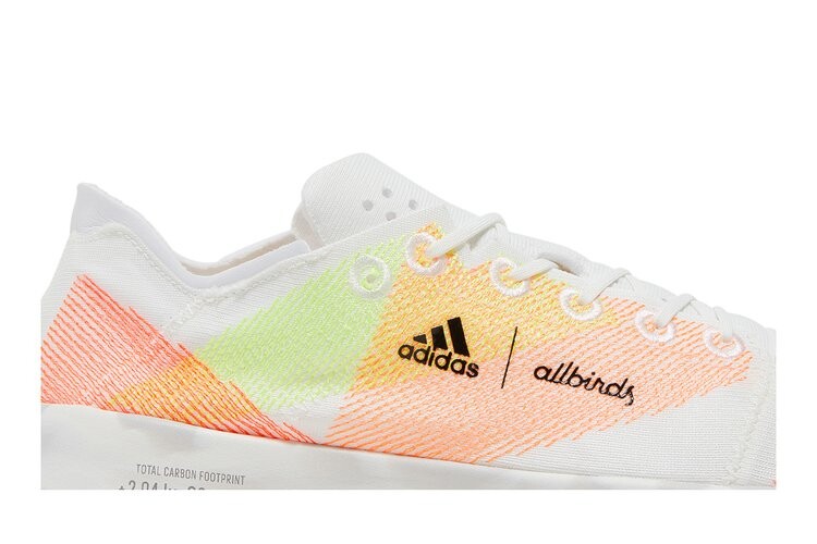 Кроссовки Adidas Allbirds x Wmns Adizero 2.94 KG CO2e, белый — фото 2