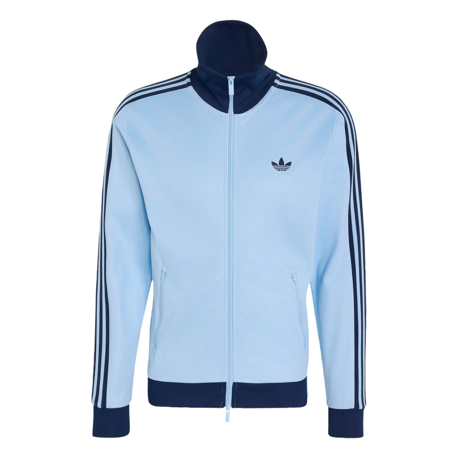 Толстовка на молнии Adidas Originals Classic в цветах Marine Blue и Light Blue