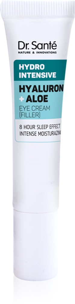 

Гидроинтенсивный увлажняющий крем для глаз с гиалуроном и алоэ Dr. Santé, 15 мл