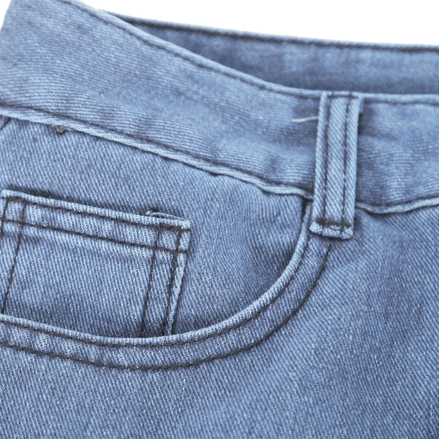 Джинсы для женщин High Waisted Straight Wide Leg — фото 4