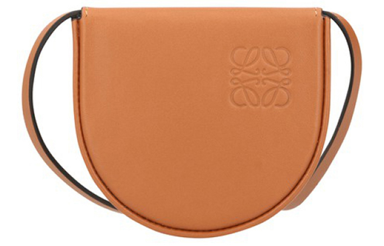 

Футболка из телячьей кожи с подковой, повседневная сумка через плечо для женщин LOEWE