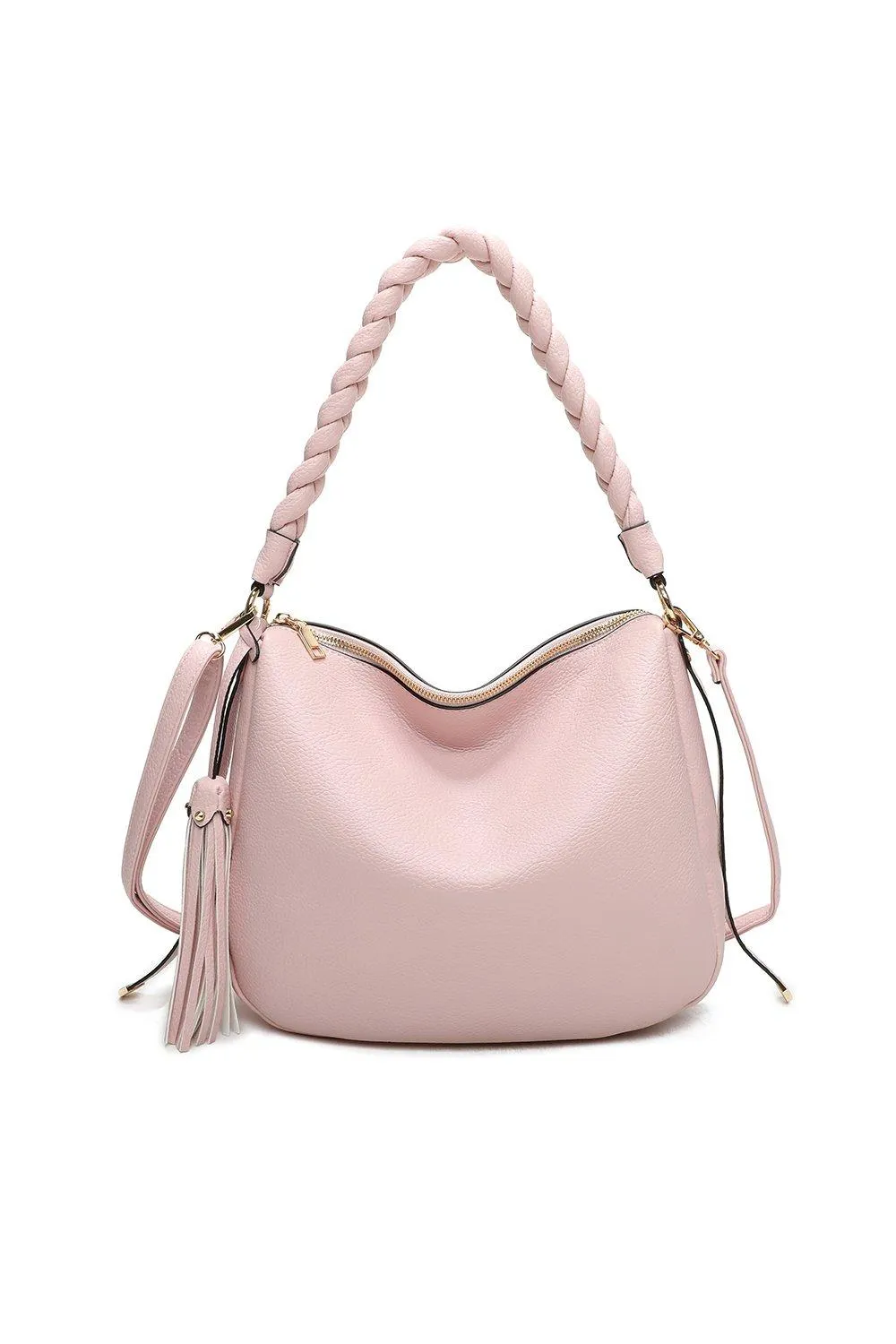 

Сумка на плечо Keun Tassol и завязанным ремнем из искусственной кожи Fontanella Fashion, розовый