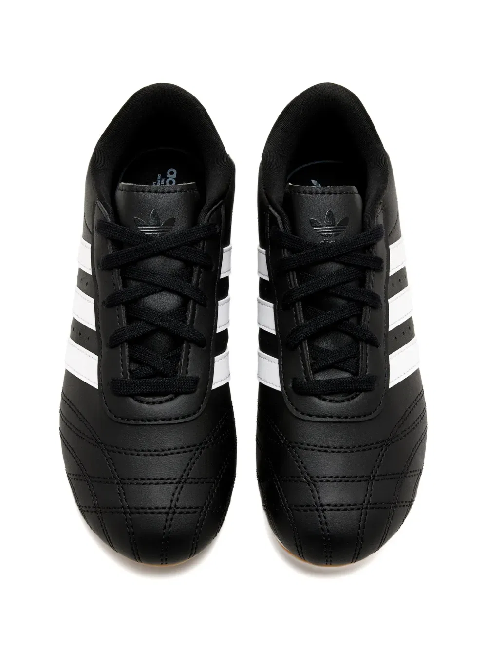 Кроссовки с стеганым эффектом и тремя полосками Adidas Kids, черный — фото 3