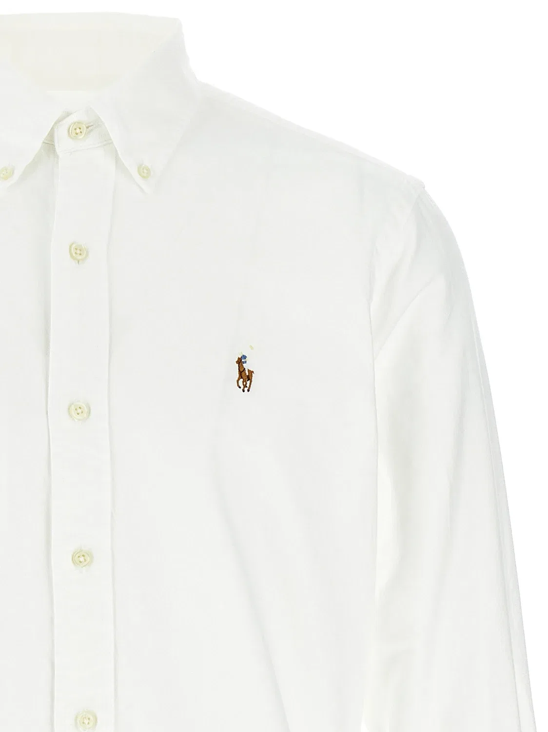Рубашка «Оксфорд» POLO RALPH LAUREN, белый — фото 3