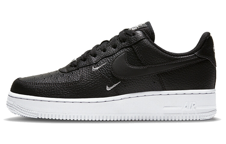 

Кроссовки Nike Air Force 1 Low '07 Essential Black White Silver Mini Swoosh Women's