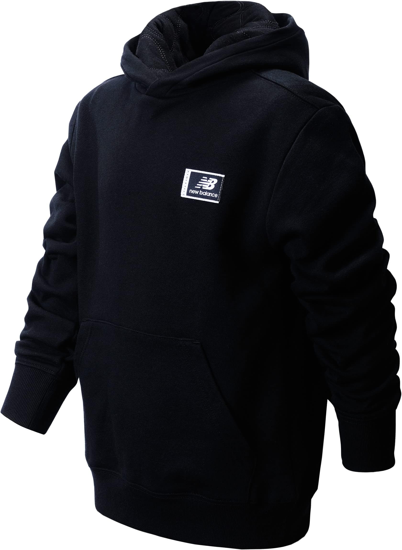 

Худи New Balance Athletics Fleece Hoodie, черный