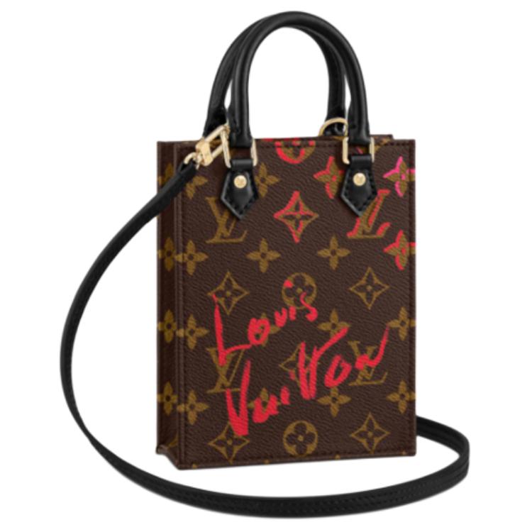 

LOUIS VUITTON Ограниченная коллекция Маленькая плоская сумка Монограмм Коричневая