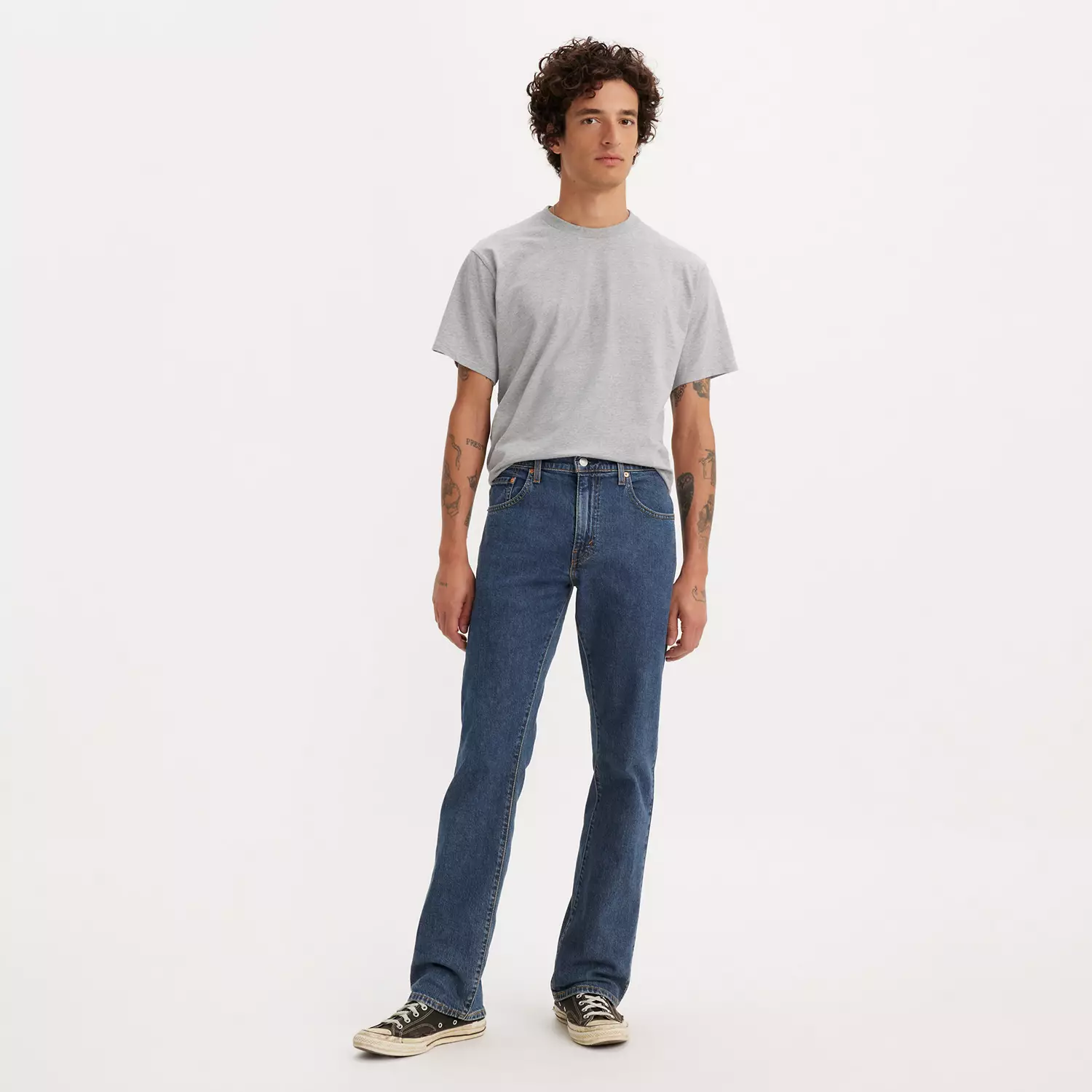 

Мужские джинсы 517 bootcut Levi's, цвет Be On My Own - Dark Wash - Stretch