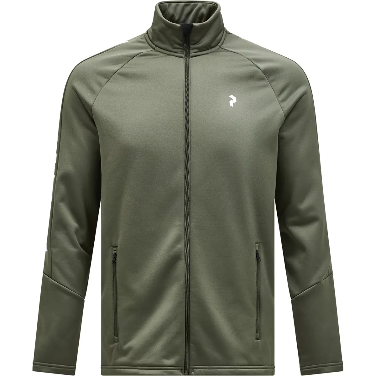 

Мужская куртка Rider на молнии Peak Performance, цвет Verde Oliva