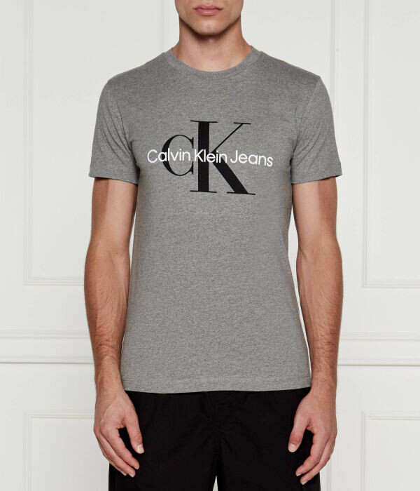 

Футболка Calvin Klein Jeans Slim Fit, серый