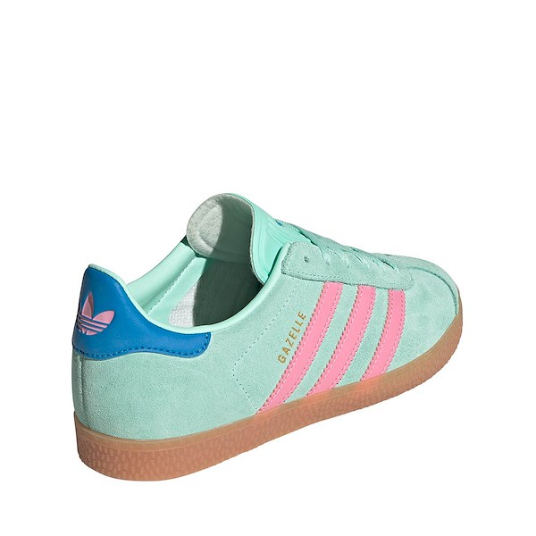 Кроссовки adidas Gazelle Athletic Shoe, цвет Clear Mint/Bliss Pink/Bright Blue — фото 4