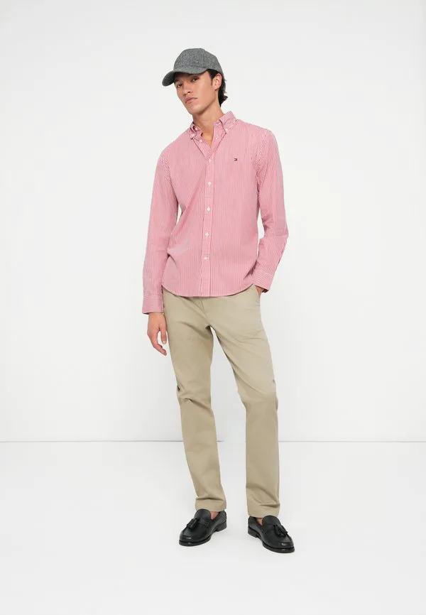 Брюки-Чиносы прямого кроя denton с текстурированным принтом Tommy Hilfiger, Batique Khaki — фото 2