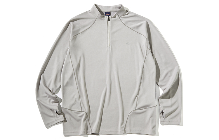 

LANQI Футболка Unisex NOTHOMME Синяя, Светло-серая