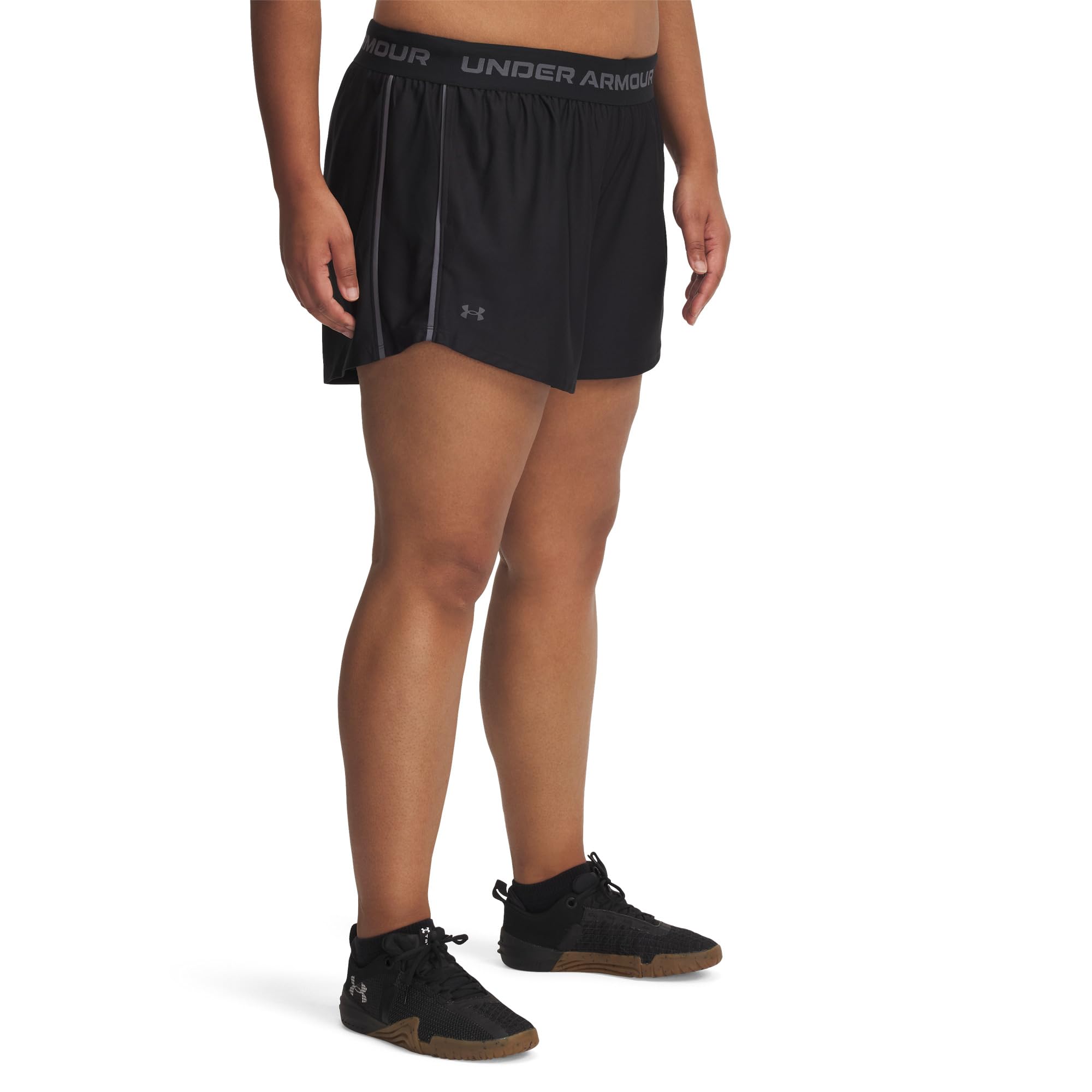 

Шорты Under Armour Plus Tech Play Up Shorts, цвет Black/Castlerock