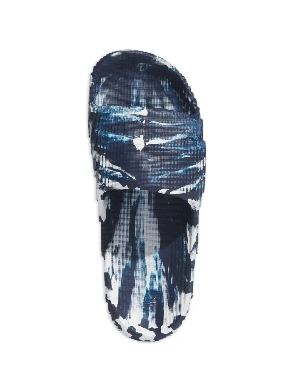 Шлепанцы Adilette swirl Adidas, синий — фото 2