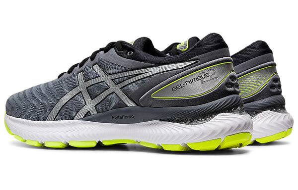 Кроссовки гелевые нимбус 22 облегченный показ Asics, серый — фото 4