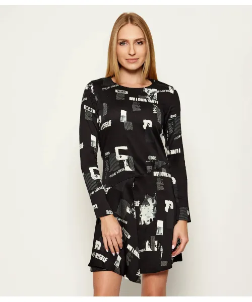 

Новое короткое платье Desigual, черный