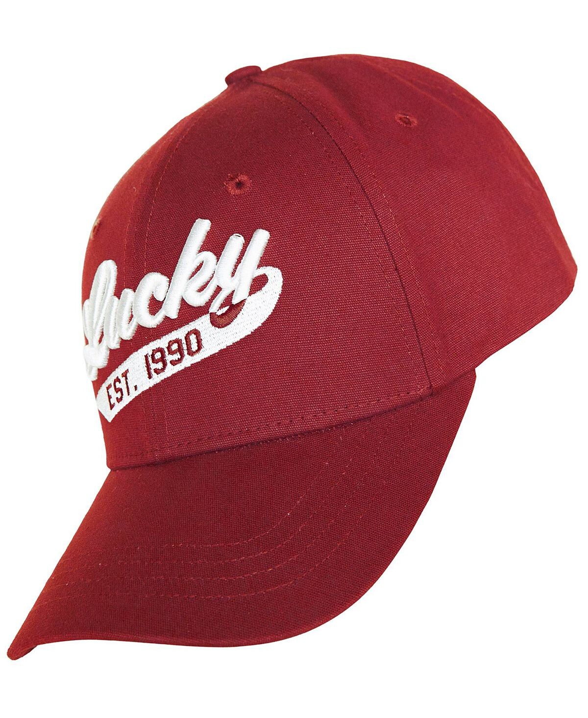 

Шляпа папы Lucky 1990 с вышивкой Lucky Brand, красный