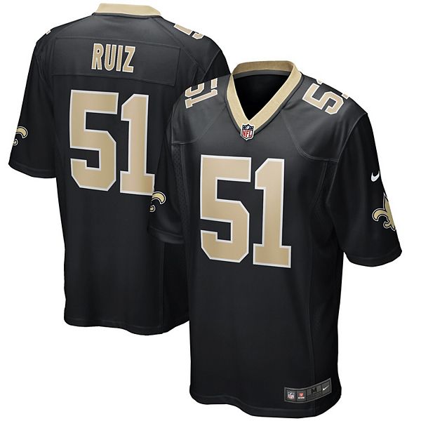 Футболка игрока New Orleans Saints Cesar Ruiz Nike — фото 2