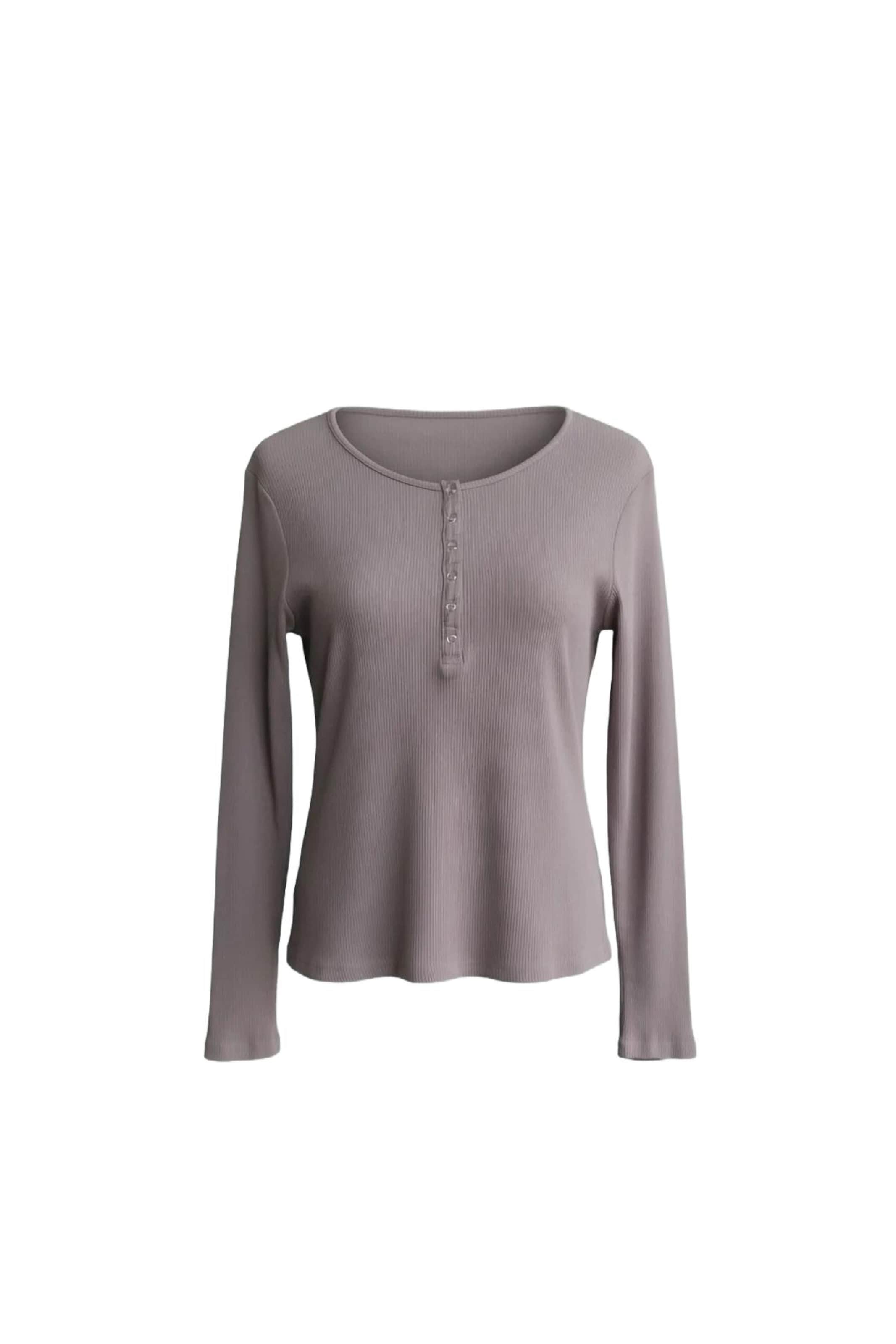 

No Matter What Лонгслив в темно-сером цвете