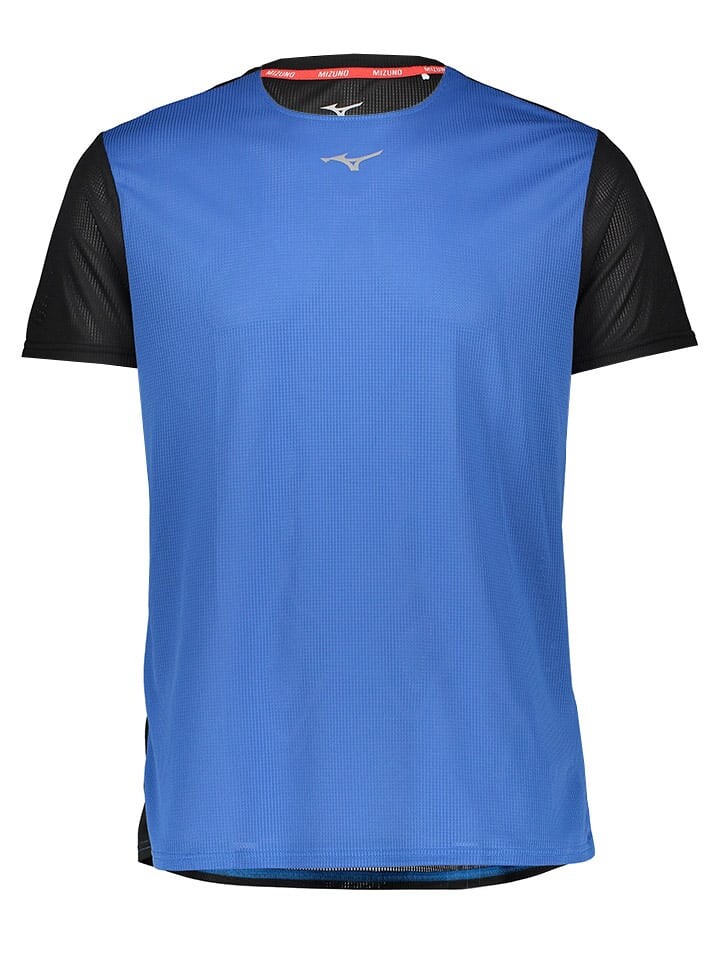 

Функциональная рубашка Mizuno Laufshirt DryAeroFlow, цвет Blau/Schwarz