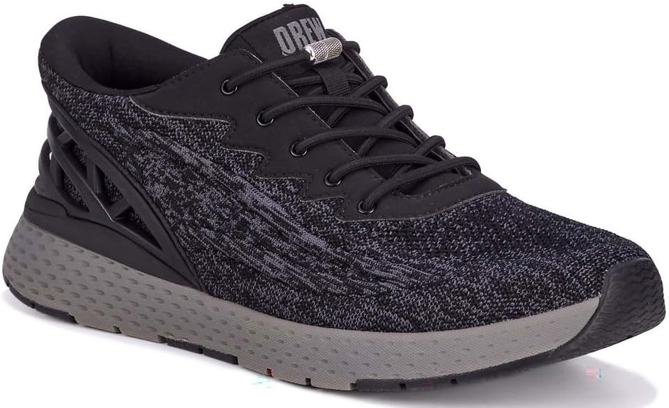 

Мужские кроссовки Drew Men's Explore с противоскользящей подошвой, черный