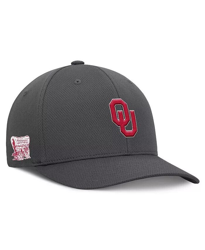 

Мужская угольная кепка Oklahoma Sooners Reflex Logo Flex Top of the World