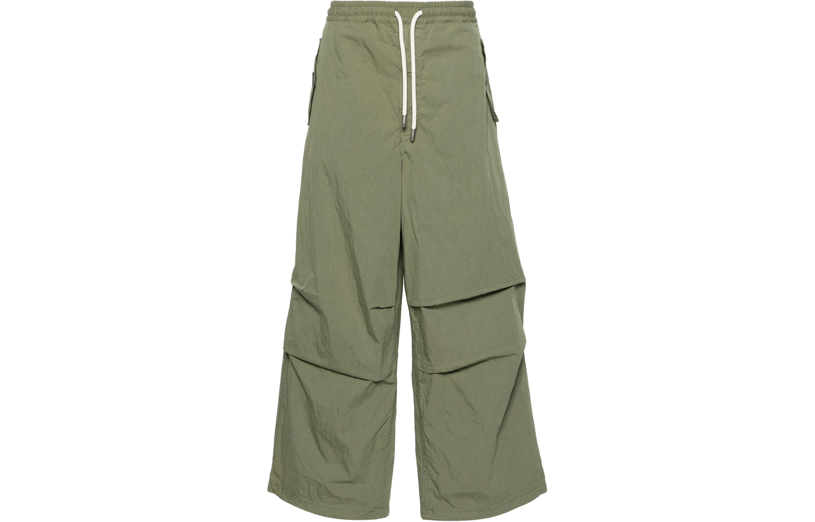 

Emporio Armani Мужские повседневные брюки SS24, оливково-зеленого цвета