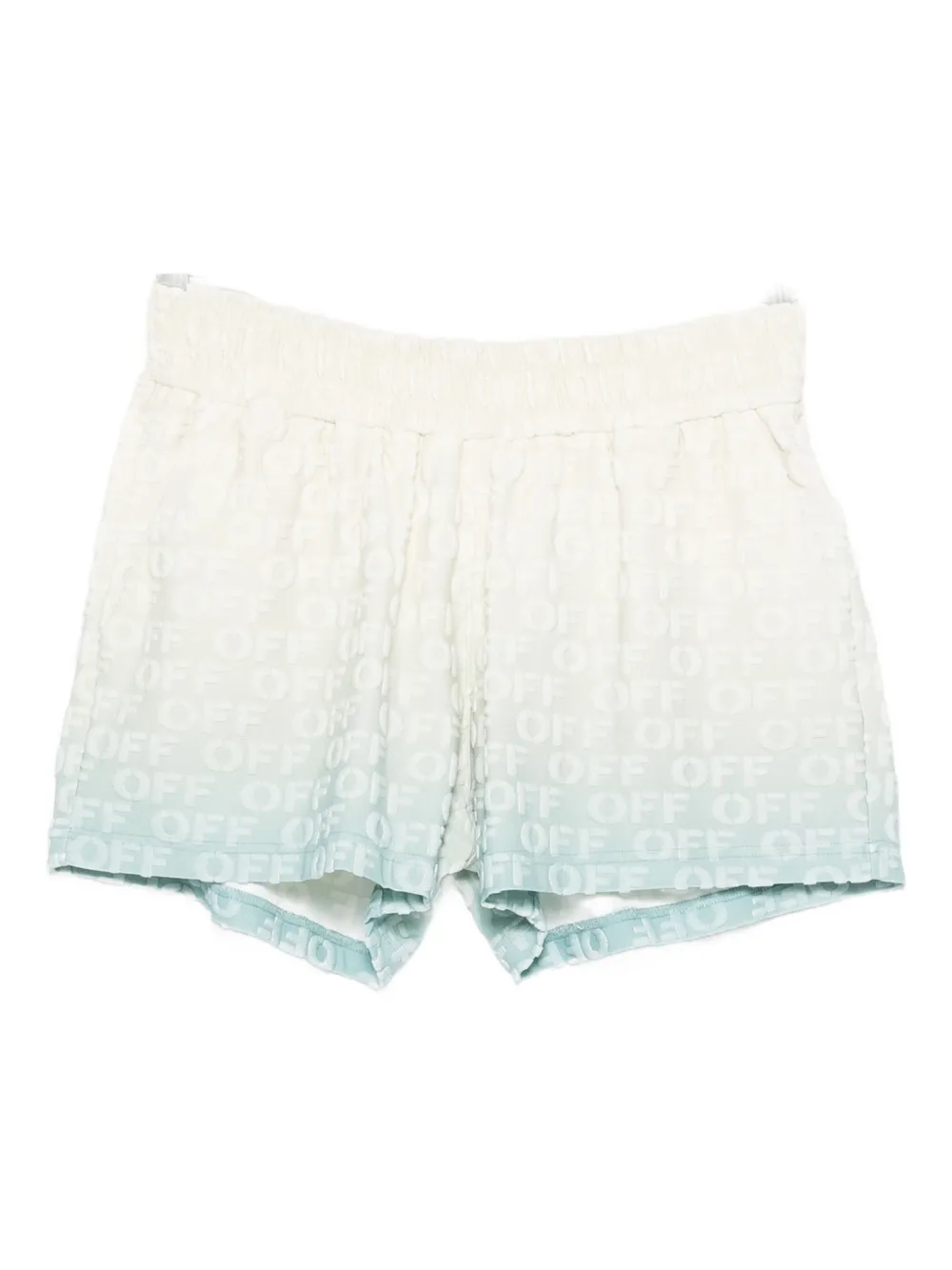 

Шорты с логотипом Off-White, бежевый