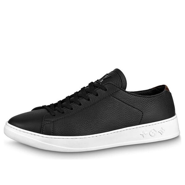 

Кроссовки resort sneakers 'black leather' Louis Vuitton, черный