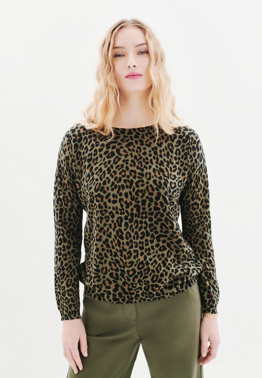 

Джемпер Caroll FRENCH BRAND FASHION ELEGANT MODERN MADO, Vert Kaki/Khaki