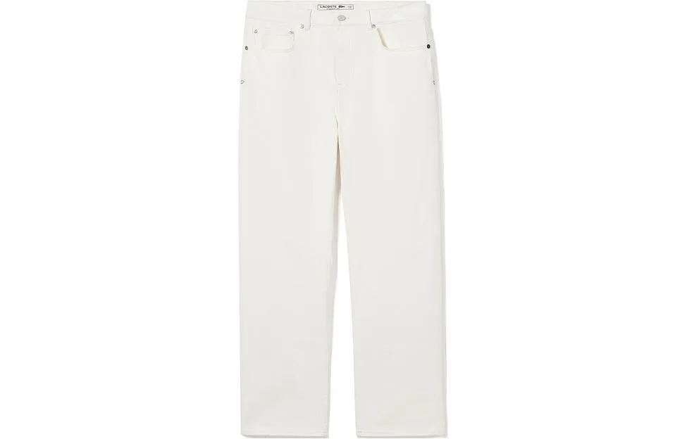 Прямые джинсы LACOSTE, MKU/Light Denim — фото 4