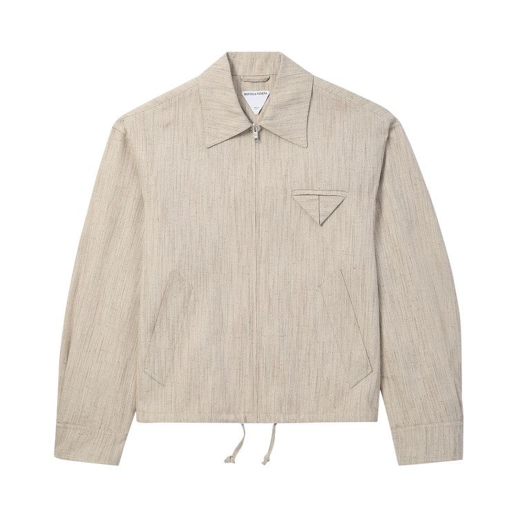 

Блузон Bottega Veneta Viscose Silk Kimono Blouson, Grey Putty