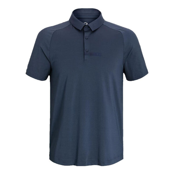 

Рубашка поло rush bonded polo shirt 'navy' Under Armour, синий