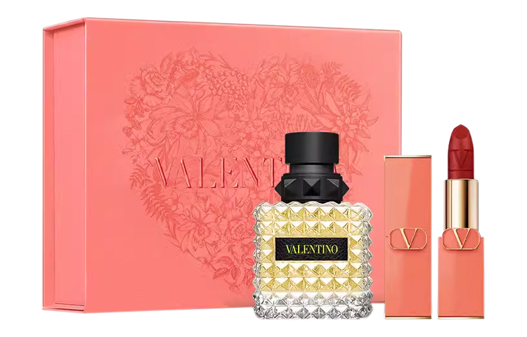 

Valentino Подарочный набор помады rose 2024 набор макияжа day rose water 50ml+limited lipstick warm sun orange #111a