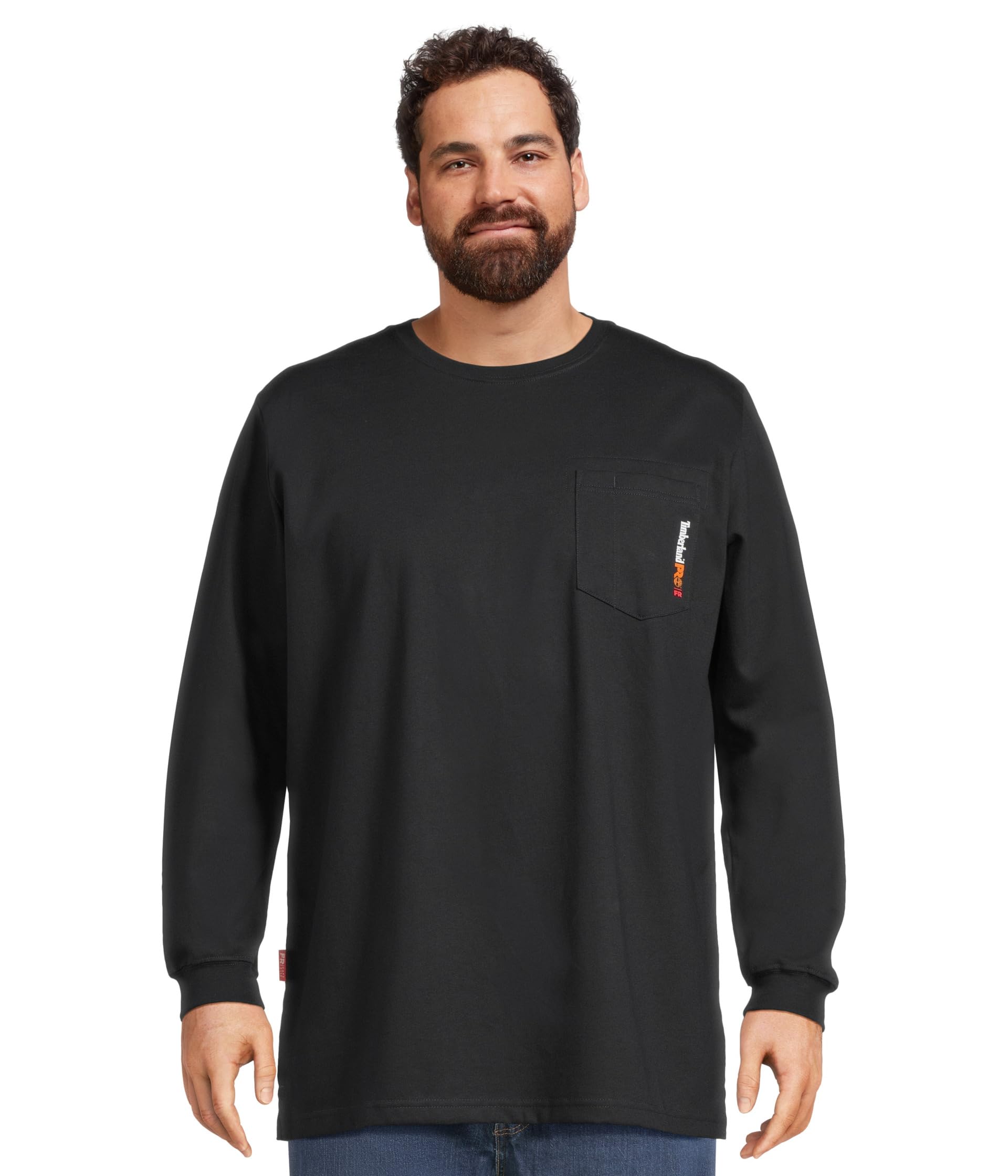 

Футболка Timberland PRO FR Cotton Core Long-Sleeve Pocket T-Shirt, темно-синий