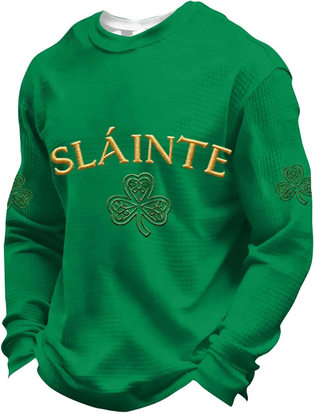 

Футболка с длинным рукавом St. Patrick's Day Plus Size