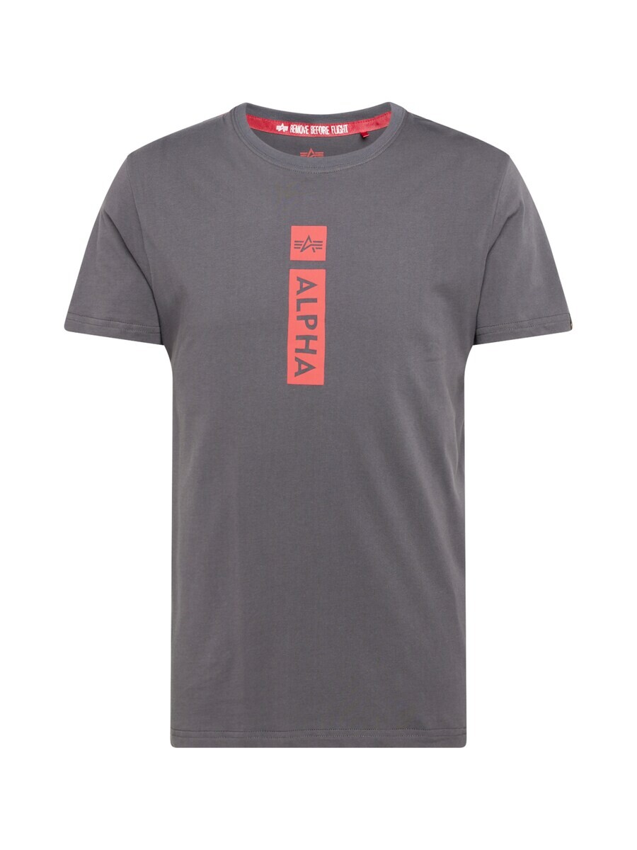 

Футболка Alpha Industries, графитовый
