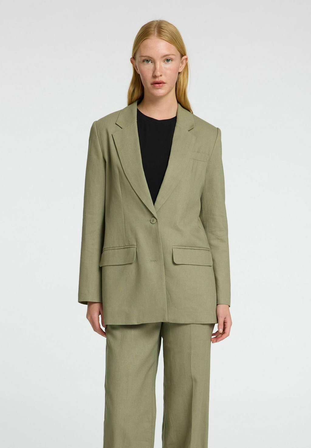 

Короткое пальто Selected Femme, светло-зеленый