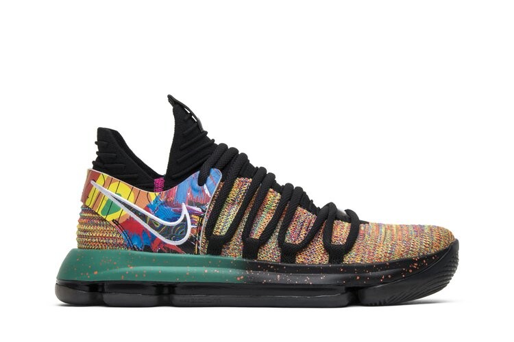 

Кроссовки Nike Zoom KD 10 PE 'What The', разноцветный
