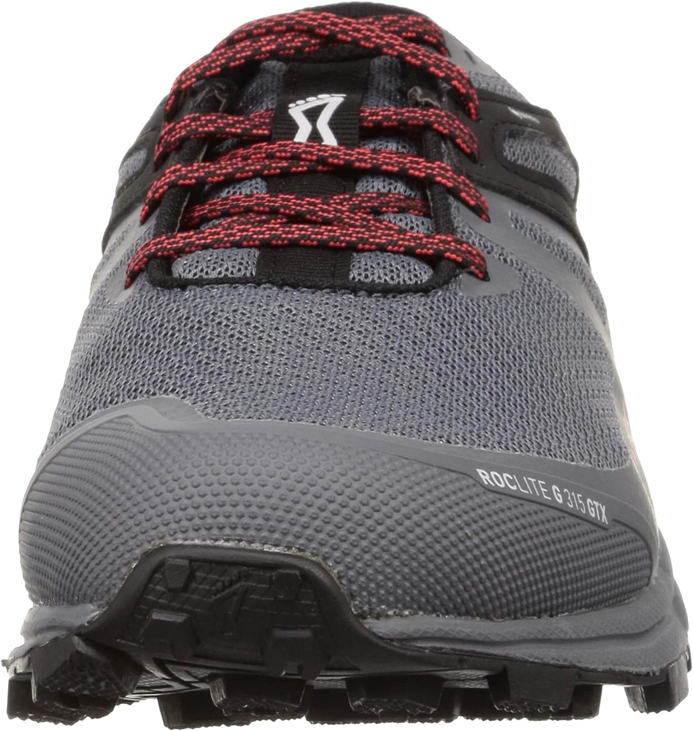 Мужские кроссовки INOV8 Roclite G 315 GTX V2, серый/черный/красный — фото 2