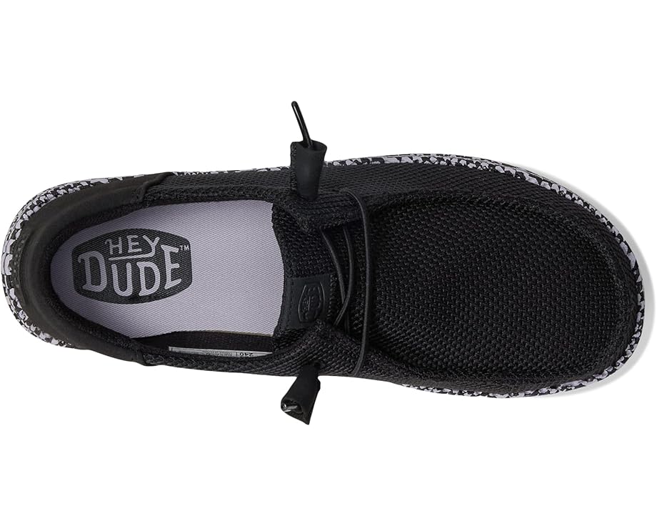 Кроссовки Hey Dude Wendy Funk Warped Geo, цвет Black/Lilac — фото 2