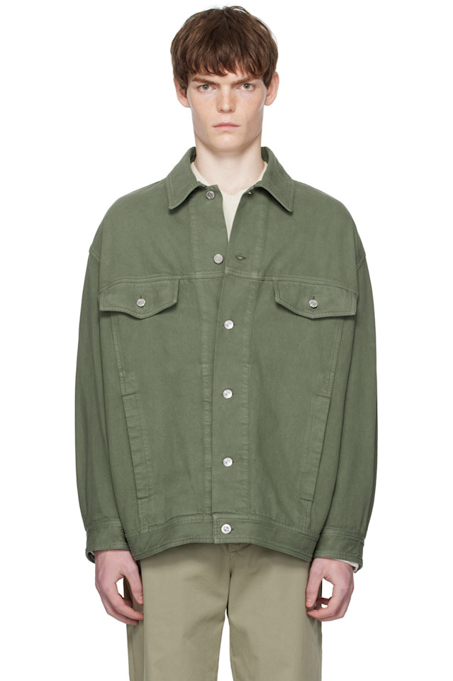 

Джинсовая куртка Elvis A.P.C., зеленый