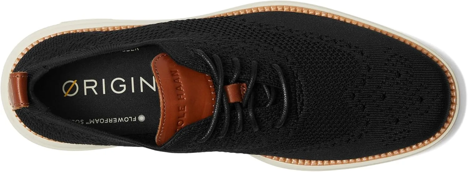 Мужские оксфордские туфли Cole Haan Original Grand Remastered Stitchlite, черный — фото 4