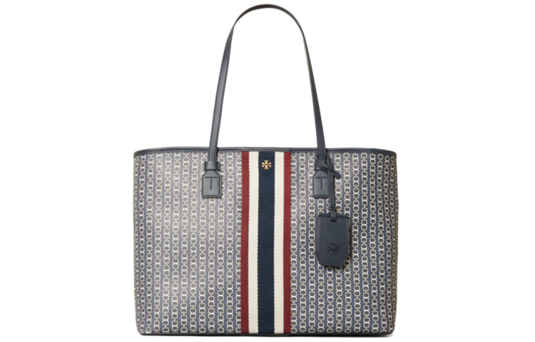 

TORY BURCH Женская большая сумка через плечо из лакированного полотна