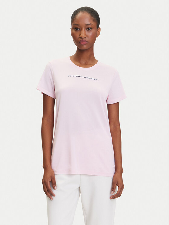 

Техническая футболка стандартный крой Tech Pth Graphic SSC 1389726 Under Armour, розовый