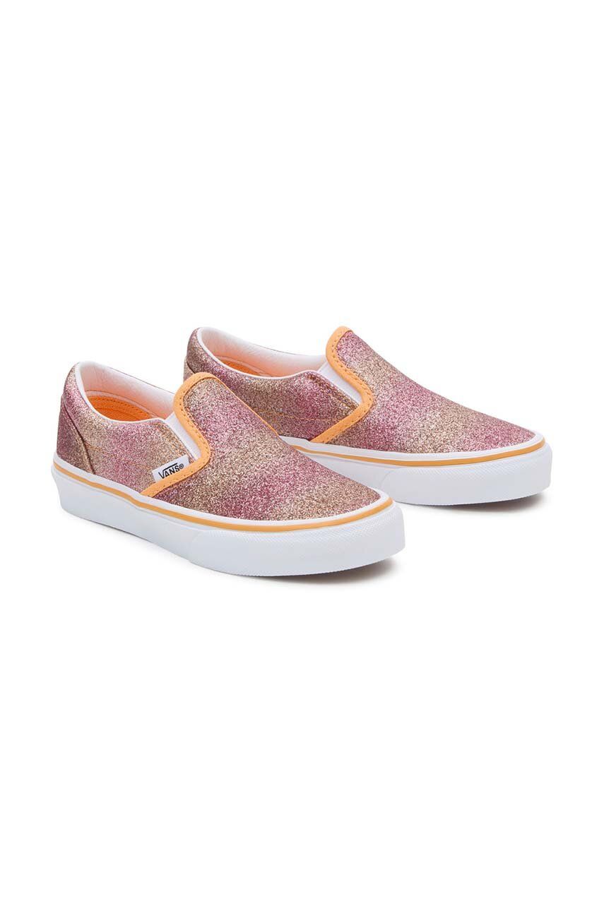 

Детские кроссовки Vans UY Classic Slip-On, красный