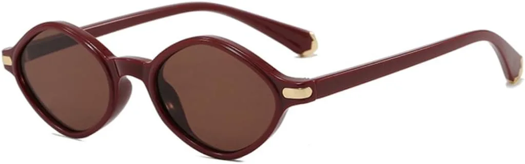 

Солнцезащитные очки с защитой UV400 | Маленькая оправа, линзы конфетного цвета | Для женщин и мужчин, для занятий спортом на открытом воздухе и путешествий DSVIGF, C6