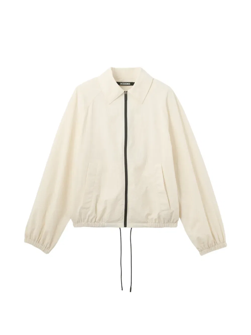 Ветровка на молнии Jacquemus, белый